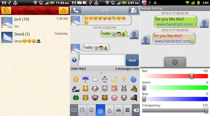 Handcent Sms Android 4.9.1