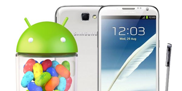 Samsung Galaxy Note II: disponibile Android 4.1.2 per no-brand