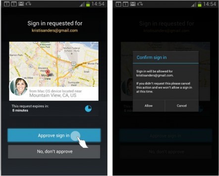Google: in arrivo su Android il sistema di autenticazione in due passaggi