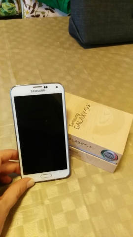 Forbedre bemærkede ikke Teoretisk Samsung galaxy S5 bianco - Vendo Smartphone - Androidiani