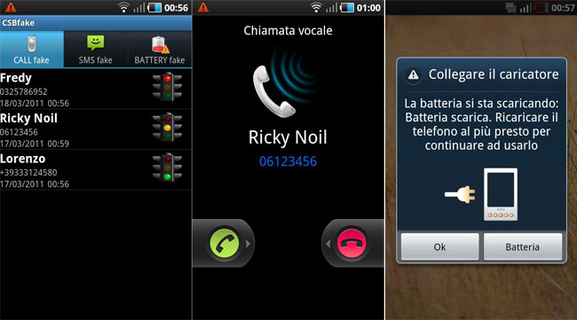SAMSUNG NOTIFICA BATTERIA SCARICA