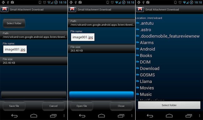 SCARICA ALLEGATI GMAIL SU TABLET