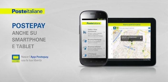SCARICARE APPLICAZIONE POSTEMOBILE