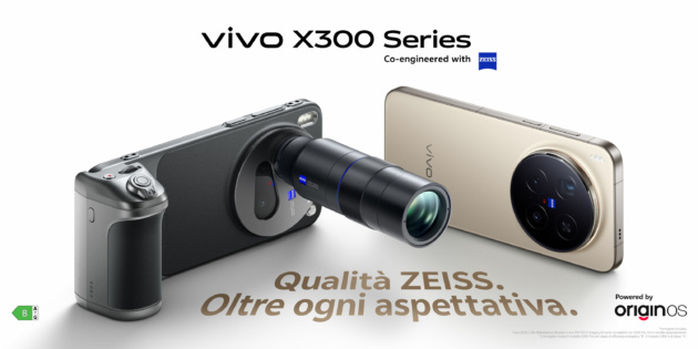 vivo X300 e X300 Pro arrivano in Italia: fotografia professionale anche su smartphone